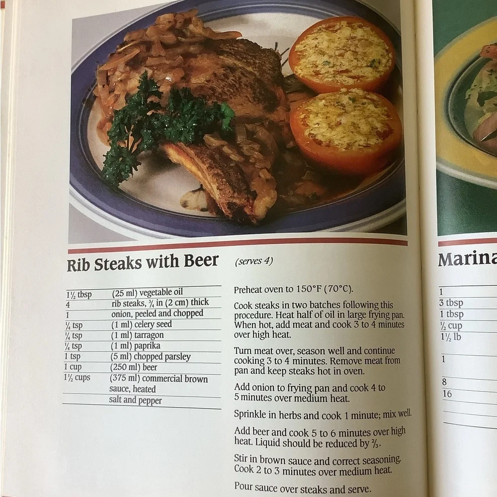 Large 601 Pages Vintage Easy Cooking For Today Cookbook 1986